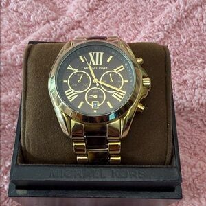 Michael Kors Gold Chronograph Watch
